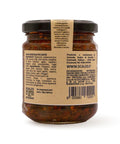 Retro del vaso da 190 grammi di Condispaghetti Scalzo Calabria, con lista ingredienti e valori nutrizionali.