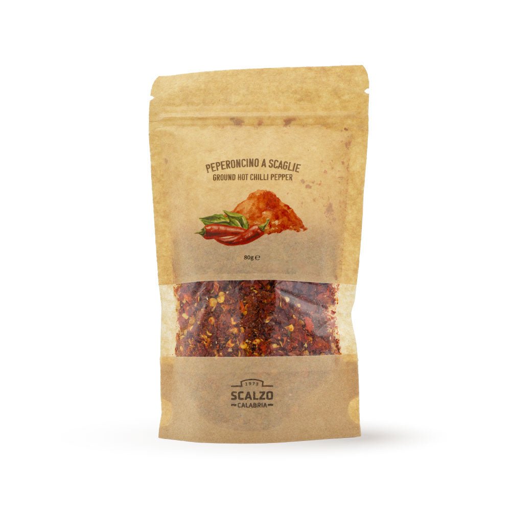 Dried crushed chili flakes