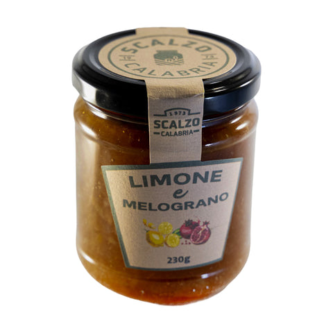 Confettura di limoni e melograno